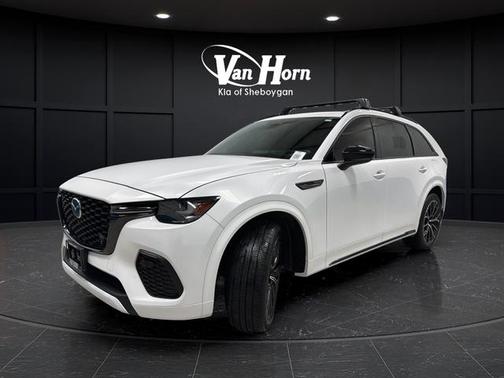 Rhodium White Premium 2025 Mazda CX-70 3.3 Turbo S Premium