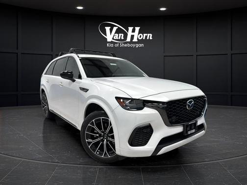 Rhodium White Premium 2025 Mazda CX-70 3.3 Turbo S Premium