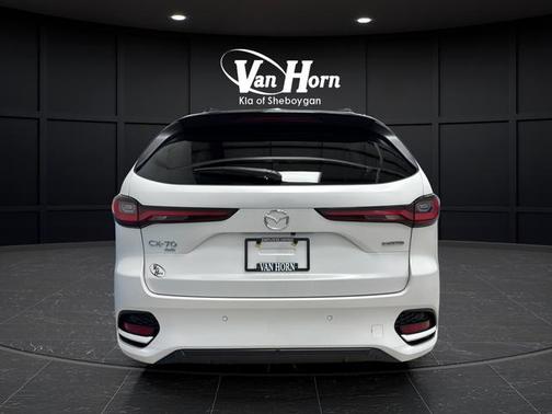 Rhodium White Premium 2025 Mazda CX-70 3.3 Turbo S Premium
