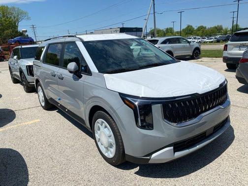 Ceramic Silver 2026 Kia Carnival Hybrid EX