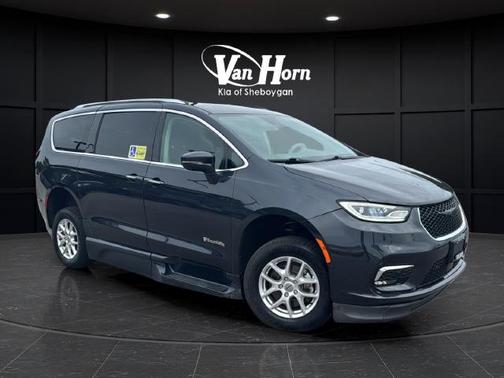Maximum Steel Metallic Clearcoat 2021 Chrysler Pacifica Touring L
