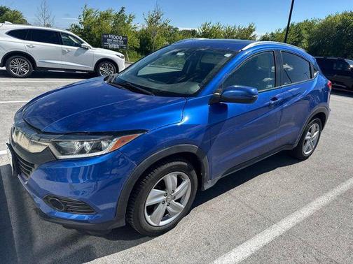Aegean Blue Metallic 2019 Honda HR-V EX