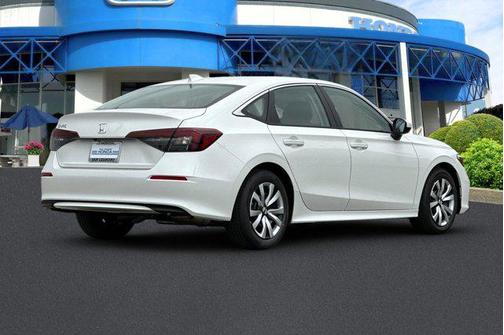 Platinum White Pearl 2026 Honda Civic LX
