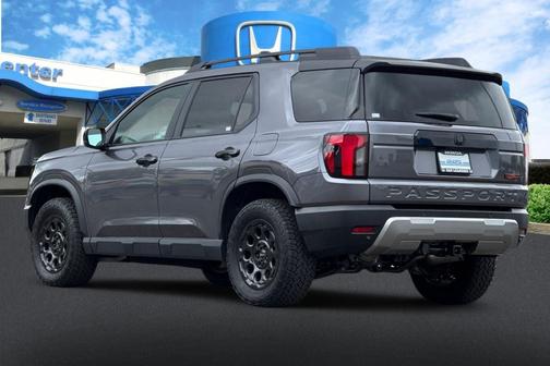 Modern Steel Metallic 2026 Honda Passport AWD TrailSport Blackout