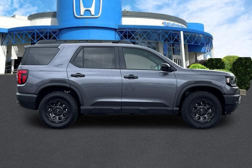 Modern Steel Metallic 2026 Honda Passport AWD TrailSport Blackout