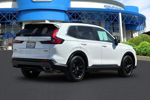 Platinum White Pearl 2023 Honda CR-V Hybrid Sport FWD