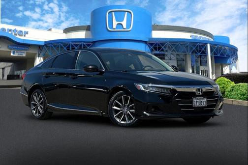 Crystal Black Pearl 2022 Honda Accord EX-L 1.5T