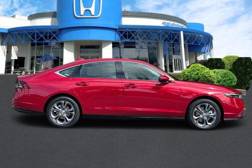 Radiant Red Metallic 2026 Honda Accord Hybrid EX-L