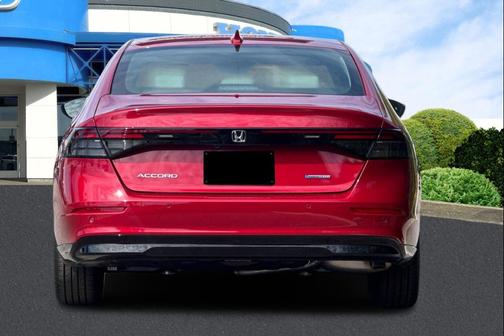 Radiant Red Metallic 2026 Honda Accord Hybrid EX-L