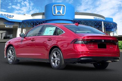 Radiant Red Metallic 2026 Honda Accord Hybrid EX-L
