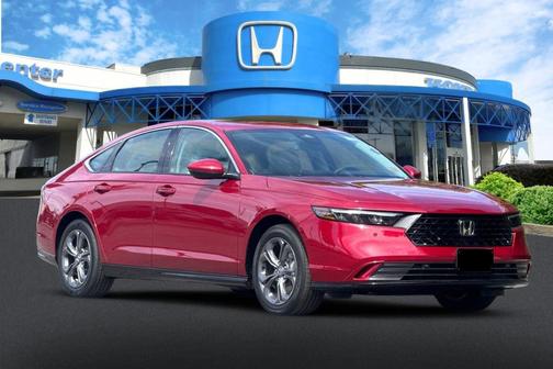 Radiant Red Metallic 2026 Honda Accord Hybrid EX-L