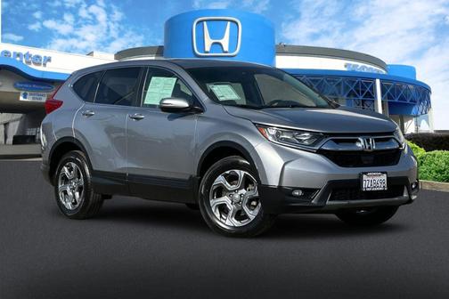 Lunar Silver Metallic 2017 Honda CR-V EX-L