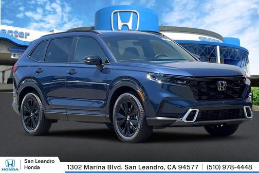 Canyon River Blue Metallic 2026 Honda CR-V Hybrid Sport Touring AWD