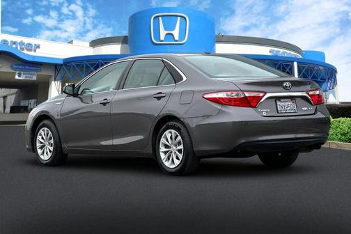 DK. GRAY 2016 Toyota Camry Hybrid LE