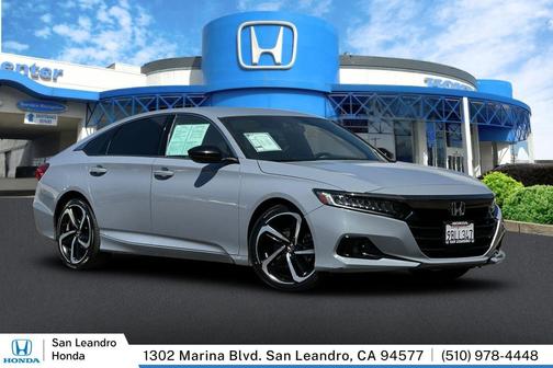 Metallic Steel 2022 Honda Accord Sport 1.5T