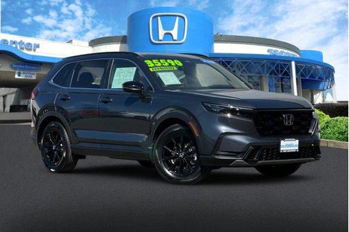 Metallic Steel 2025 Honda CR-V Hybrid Sport FWD