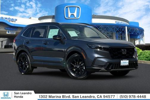 Metallic Steel 2025 Honda CR-V Hybrid Sport FWD