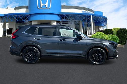 Metallic Steel 2025 Honda CR-V Hybrid Sport FWD