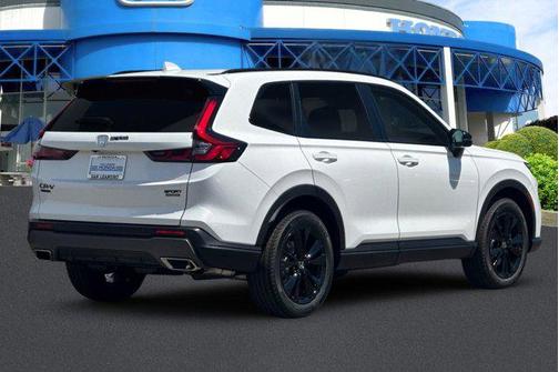 Platinum White Pearl 2026 Honda CR-V Hybrid Sport Touring AWD