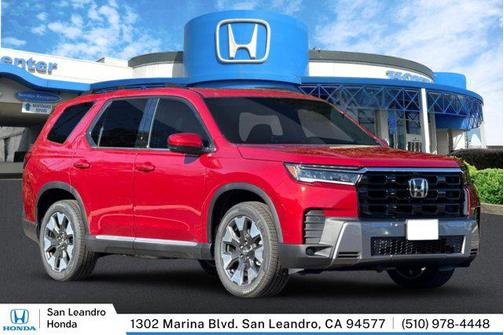 Radiant Red Metallic II 2026 Honda Pilot Touring 8-Passenger