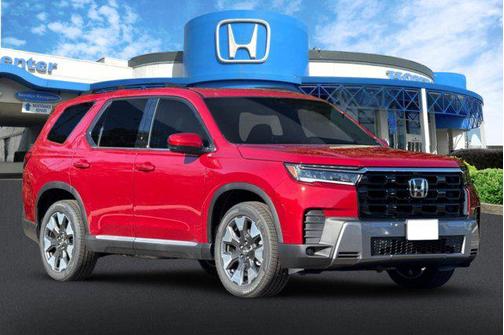 Radiant Red Metallic II 2026 Honda Pilot Touring 8-Passenger