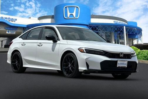 Platinum White Pearl 2026 Honda Civic Sport