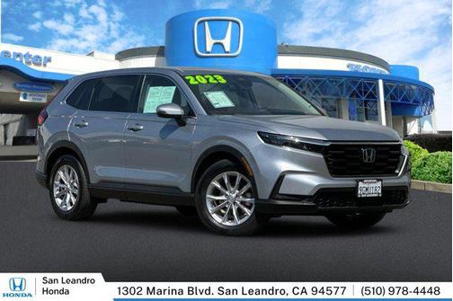 Lunar Silver Metallic 2023 Honda CR-V EX