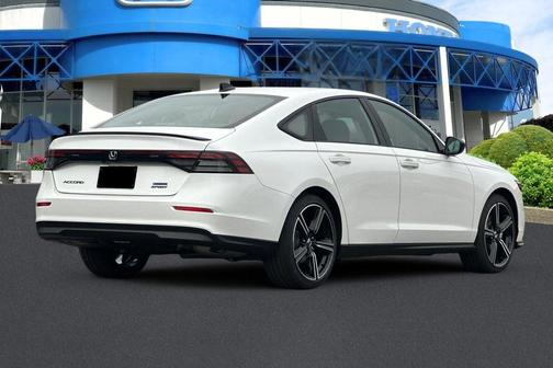 Platinum White Pearl 2026 Honda Accord Hybrid Sport