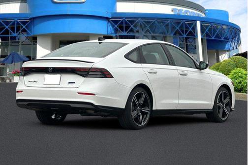 Platinum White Pearl 2026 Honda Accord Hybrid Sport