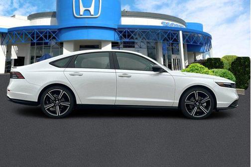 Platinum White Pearl 2026 Honda Accord Hybrid Sport