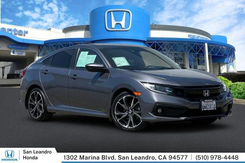 DK. GRAY 2021 Honda Civic Sport
