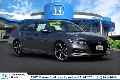 DK. GRAY 2020 Honda Accord Sport 1.5T