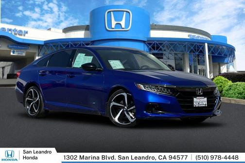 Still Night Pearl 2022 Honda Accord Sport SE 1.5T