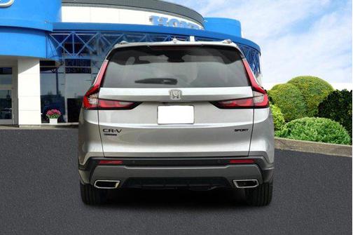 Solar Silver Metallic 2026 Honda CR-V Hybrid Sport-L FWD