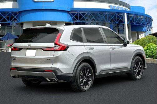 Solar Silver Metallic 2026 Honda CR-V Hybrid Sport-L FWD