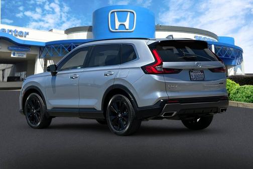 Lunar Silver Metallic 2024 Honda CR-V Hybrid Sport Touring AWD