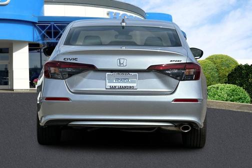 Solar Silver Metallic 2026 Honda Civic Sport