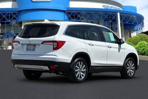 Platinum White Pearl 2021 Honda Pilot 2WD EX