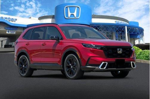 Radiant Red Metallic 2026 Honda CR-V Hybrid Sport Touring AWD