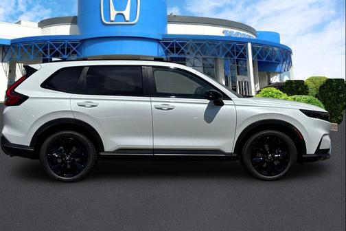 Platinum White Pearl 2026 Honda CR-V Hybrid Sport Touring AWD