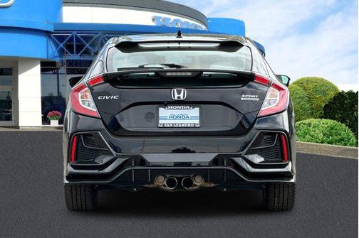 Crystal Black Pearl 2020 Honda Civic Sport Touring