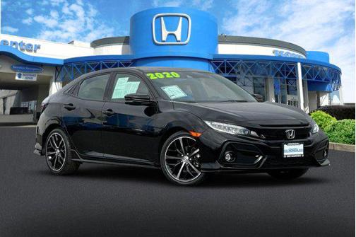 Crystal Black Pearl 2020 Honda Civic Sport Touring