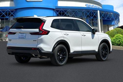 Platinum White Pearl 2026 Honda CR-V Hybrid Sport-L AWD