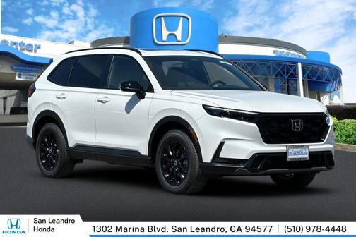 Platinum White Pearl 2026 Honda CR-V Hybrid Sport-L AWD