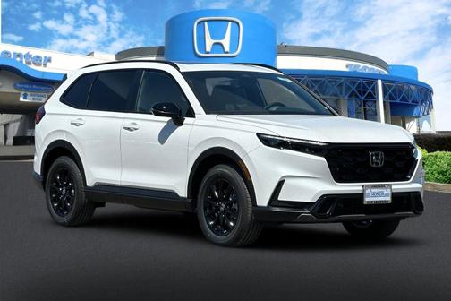 Platinum White Pearl 2026 Honda CR-V Hybrid Sport-L AWD