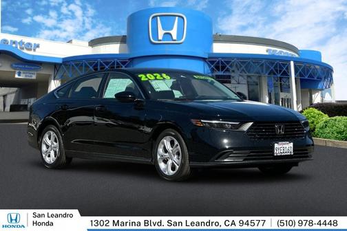 Black 2026 Honda Accord LX 1.5T