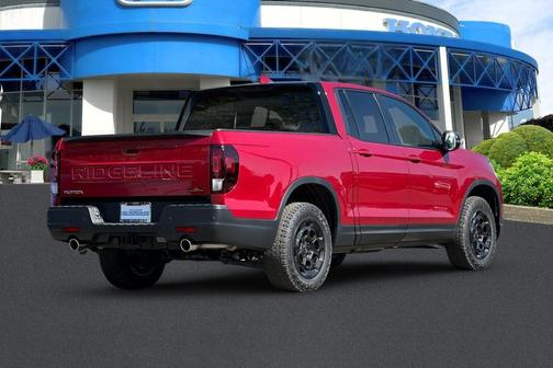 Radiant Red Metallic II 2025 Honda Ridgeline TrailSport+