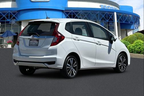 White 2020 Honda Fit EX