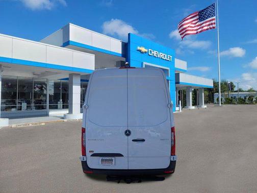 Grey White 2025 Mercedes-Benz Sprinter 2500 High Roof