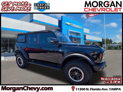 Shadow Black 2022 Ford Bronco Outer Banks